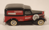 Rare 2006 Liberty Classics Limited Edition Sears Craftsman Kenmore 1936 Dodge Panel Delivery Truck Red and Black Die Cast Toy Car Vehicle Coin Bank with Key Damaged Front Bumper