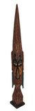 Indonesia Tribal Style 40" Floor Standing Carved Wood Sculpture