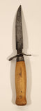 Vintage Erik Frost Hunting Knife with Wood Handle Made in Swede