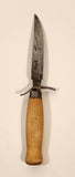 Vintage Erik Frost Hunting Knife with Wood Handle Made in Swede