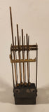 Vintage 4-Bar Westminster Chime Block with Hammers Clock Part