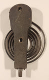 Antique Cast Iron Clock Gong Coil and Base Possibly Ingraham