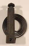 Antique Cast Iron Clock Gong Coil and Base Possibly Ingraham