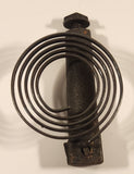 Antique Cast Iron Clock Gong Coil and Base Possibly Ingraham