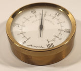 Vintage Airguide Relative Humidity Hygrometer Brass Metal Cased Weather Gauge Instrumentation