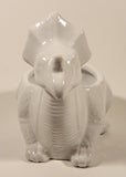 White Dinosaur 5 1/2" Ceramic Succulent Planter Pot