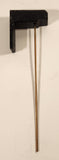 Cast Iron Chime Block 2 Hole with 1 Rod Clock Part