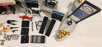 Vintage 1981 Playmobile Esso Gas Service Station Incomplete Set (French Version)