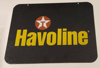 Texaco Havoline Motor Oil 17 1/2" x 23 1/2" Double Sided Steel Metal Sign