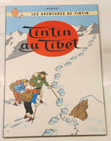 The Adventures of Tintin Tintin In Tibet French 19 3/4" x 27 1/4" Hardboard Wood Poster Plaque French Version