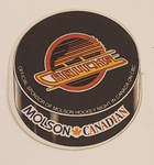 1990s Molson Canadian NHL Vancouver Canucks Paper Drink Coaster