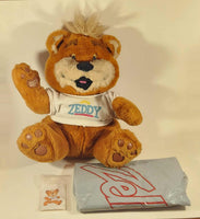 Vintage 1989 Zeller's Zeddy Brown Teddy Bear Mascot 14