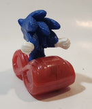 2022 McDonald's Sonic The Hedgehog 2 Movie Sonic 2 1/4" Tall Plastic Toy Figure