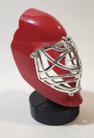 NHL Red Plastic 3 3/4" Tall Goalie Mask Toy