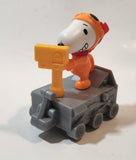 2019 McDonald's Peanuts #6 Snoopy NASA Space Buggy 3 1/2" Long Toy Figure Vehicle