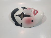 Vintage Vandor Pelzman Black Diamond Themed Porcelain Wall Mask