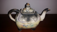 1950s Rare Moriage Satsuma Elephant Dragon Ware Teapot Made in Japan - Treasure Valley Antiques & Collectibles