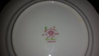 1950s Royal Albert "Tea Rose" Yellow Bone China Salad Plate - Treasure Valley Antiques & Collectibles