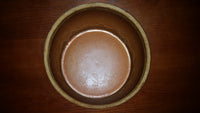Vintage Brown-Tone Stoneware Pottery Bowl - Treasure Valley Antiques & Collectibles