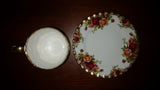 1960s Royal Albert Old Country Roses Tea Cup and Saucer Set