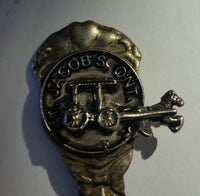 1970s St. Jacob's Ontario Mennonite Horse & Buggy Collector Spoon - Treasure Valley Antiques & Collectibles