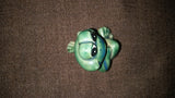 Small Decorative Sitting Relaxing Frog Ornament Ceramic - Treasure Valley Antiques & Collectibles