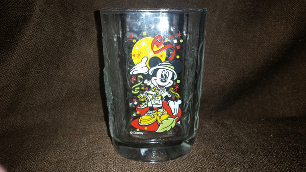 Collectible 2000 Mickey Mouse Wild Kingdom Walt Disney World McDonald's Anniversary Glass - Treasure Valley Antiques & Collectibles