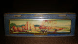 Vintage 1940s Gray and Dunn Biscuits Tin Cookie Tin Depicting Scottish Castles - Treasure Valley Antiques & Collectibles