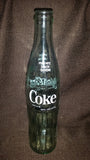 Vintage 1960s Great Falls, Montana 16 fl. oz. 1 Pint Coke Coca Cola Clear Glass Hobble Skirt Bottle - Treasure Valley Antiques & Collectibles