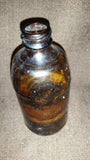 Vintage 1960-1970s Lucky Lager Brown Glass Beer Bottle General Brewing Company - Treasure Valley Antiques & Collectibles