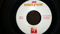 1950s Number No. 7 Cigarettes Theme Song 7" 45 rpm Single Advertising Record - Treasure Valley Antiques & Collectibles