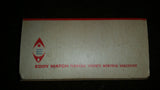 Vintage 1960-70s Eddy Redbird Matches Cardboard Advertising Empty Box Center Logo - Treasure Valley Antiques & Collectibles