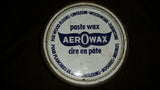 Vintage 1950s AerOwax Clear Paste Wax 1lb 454g Full Tin Container English French - Treasure Valley Antiques & Collectibles