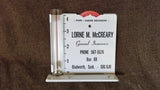 Vintage Morco Advertising Rain Gauge New In The Box Lorne M. McCreary General Insurance - Treasure Valley Antiques & Collectibles