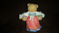 Cherished Teddies Girl With Grapes Figurine Sophia from Italy "Our Friendship Is Divine" - Treasure Valley Antiques & Collectibles