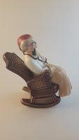 Vintage Norcrest Grandpa with Pipe in Rocking Chair Salt or Pepper Shaker Japan - Treasure Valley Antiques & Collectibles