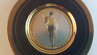 Vintage The Art of Chokin Black Plate 24K Gold Plate - Treasure Valley Antiques & Collectibles