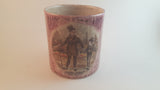 1940s-50s David Copperfield Lancaster & Sandland Sandware Pink Cup - Treasure Valley Antiques & Collectibles