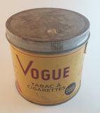 1960s Vogue Mild Cigarette Tobacco Tin with Lid Some Wear
