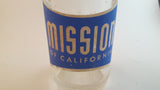 Vintage 1950-60s Mission of California 10 oz Beverage Bottle "Naturally Good In All Flavors" - Treasure Valley Antiques & Collectibles