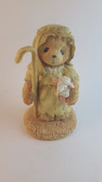 Cherished Teddies Shepherd Figurine Sammy "Little Lambs Are In My Care" 1992 #950726 With Box - Treasure Valley Antiques & Collectibles
