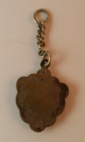 Vintage Rock of Gibraltar Enamel Crest Key Chain Collectible Souvenir - Treasure Valley Antiques & Collectibles