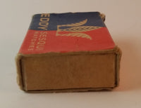 Vintage 1950s Eddy Sesqui Matches Pocket Size Empty - Treasure Valley Antiques & Collectibles