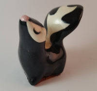 Vintage 1940s Maxine Renaker Mama Skunk Figurine Nose Upturned - Treasure Valley Antiques & Collectibles