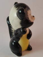Vintage 1950s Porcelain Happy Skunk Figurine Made In Japan - Treasure Valley Antiques & Collectibles