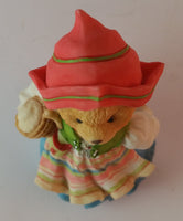 Cherished Teddies Girl Wearing Hat Figurine Sweden "You're The Swedish Of Them All" - Treasure Valley Antiques & Collectibles