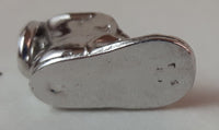 Vintage Sterling Silver Miniature Boot Charm Pendant - Treasure Valley Antiques & Collectibles