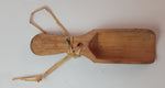 Vintage Small Wooden Carved Caviar Spoon - Treasure Valley Antiques & Collectibles
