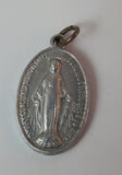 Early 20th Century Saint Catherine Labouré Miraculous Medal of Virgin Mary Rosary Pendant. - Treasure Valley Antiques & Collectibles