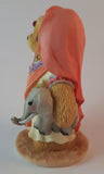 Cherished Teddies Girl Holding Elephant Figurine India "You're The Jewel Of My Heart" - Treasure Valley Antiques & Collectibles